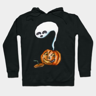 Pumpkin Ghost Jack O Lantern Hoodie